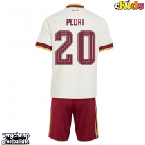 Spain Pedri Gonzalez #20 Replica Away Minikit World Cup 2026 Short Sleeve (+ pants)